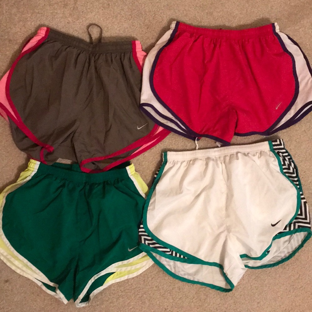 Bundle of four Nike shorts